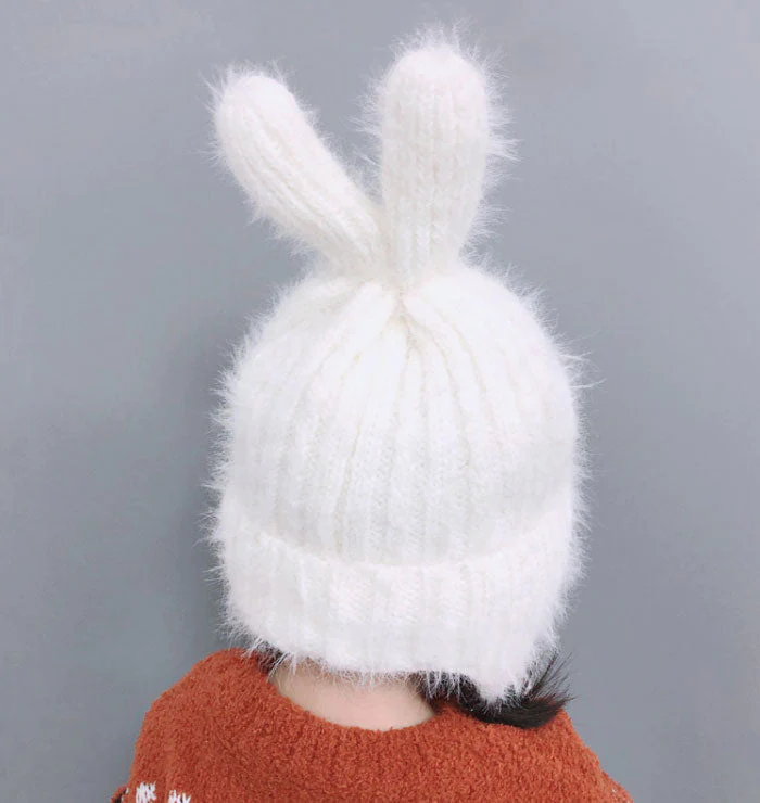キッズ ベビー ニット帽 うさ耳 ネコポス