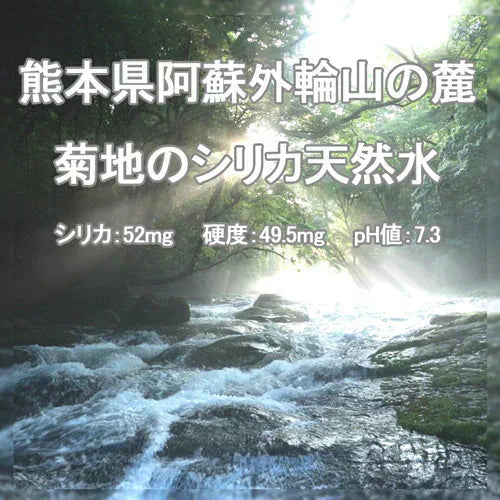 【1ケース】【送料無料】 くまモン シリカ天然水 500ml 42本 国産 軟水 シリカウォーター お水ミネラルウォーター ケイ素水