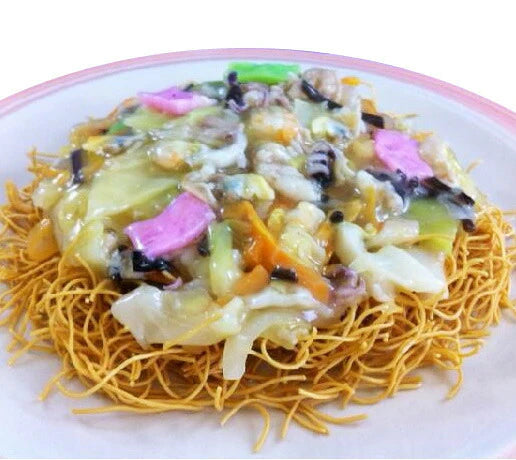 長崎県特産品 長崎皿うどん 冷凍皿うどん6食セット FS38【送料込み】【お届け不可地域：北海道・沖縄・離島】