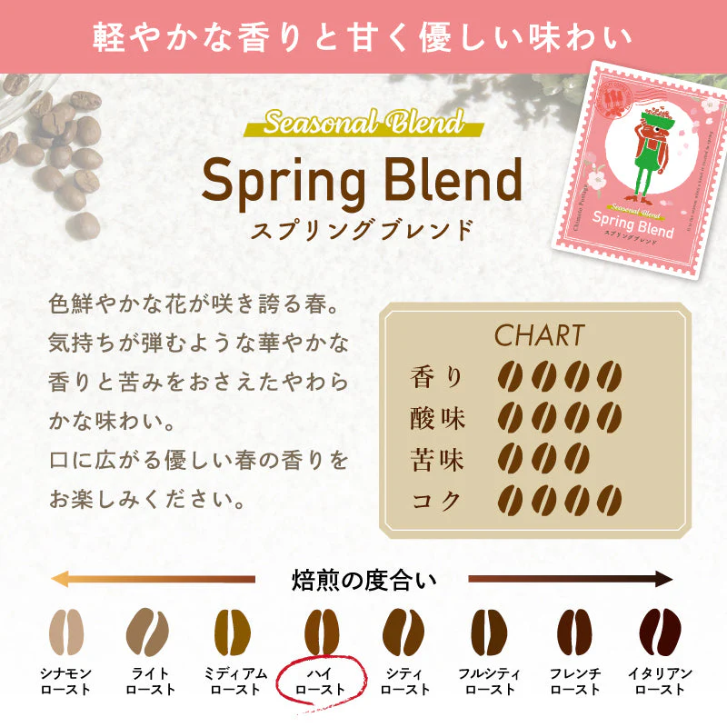 シーズナブルブレンド（豆）150g×2袋