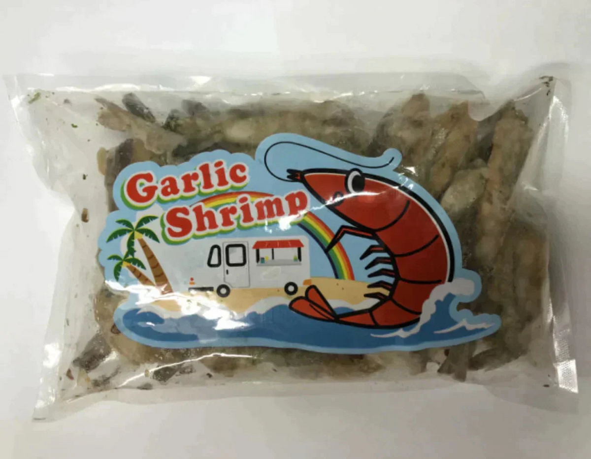 【おうちでハワイ気分🌺】ガーリックシュリンプ 500g×2P (約60-70尾) ハワイ名物 えび エビ バナメイ ブラックタイガー