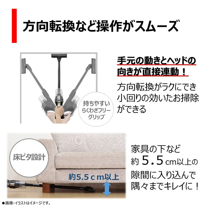 東芝 TOSHIBA 【VC-CLS11-S】 掃除機 トルネオコードレス クリーナー シャイニーシルバー 家電