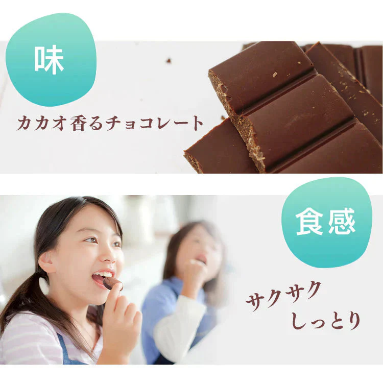 【カートアップNG】プロテインクッキー チョコ味 250g