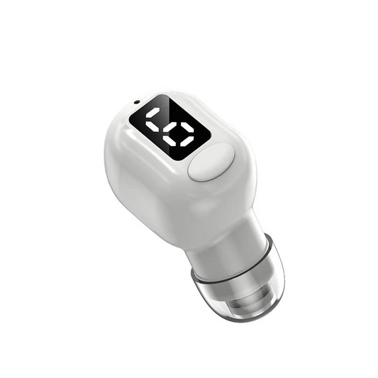 即納 Miniワイヤレスイヤホン Bluetooth イヤホン Bluetooth5.3 ブルートゥース イヤホン 自動ペアリング タッチ調整 s026C(ホワイト)