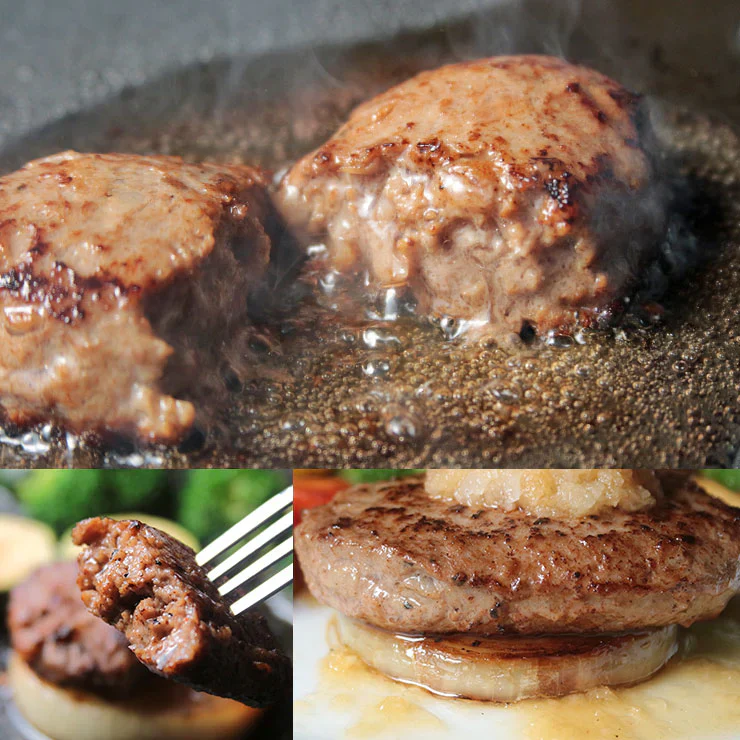 お歳暮 御歳暮 プレゼント ギフトハンバーグ 有田牛 宮崎県産 黒毛和牛 EMO牛 エモー牛 てごね ハンバーグ 手ごねハンバーグ 100g×10個 冷凍食品 おかず お取り寄せグルメ  ハンバーグステーキ 卵不使用 焼き温めるだけ ホルモン剤不使用 抗生物質不使用 遺伝子組換え飼料不使用 ホルモンフリー