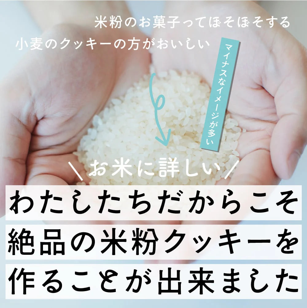 贅沢米粉のグルテンフリークッキー ココア 100g