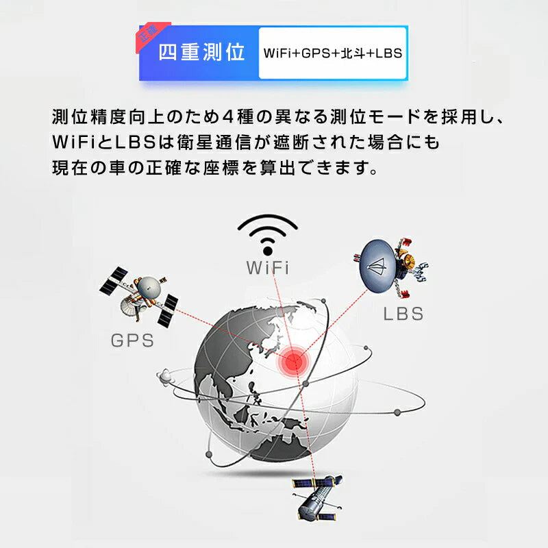 GPS基盤 GPSチップ GPSセンサー 4G通信モジュール 法人向け テスト用バッテリー付 通信SIM付 90日通信料込 1100mAh リアルタイム 無音 日本語アプリ 勤怠管理