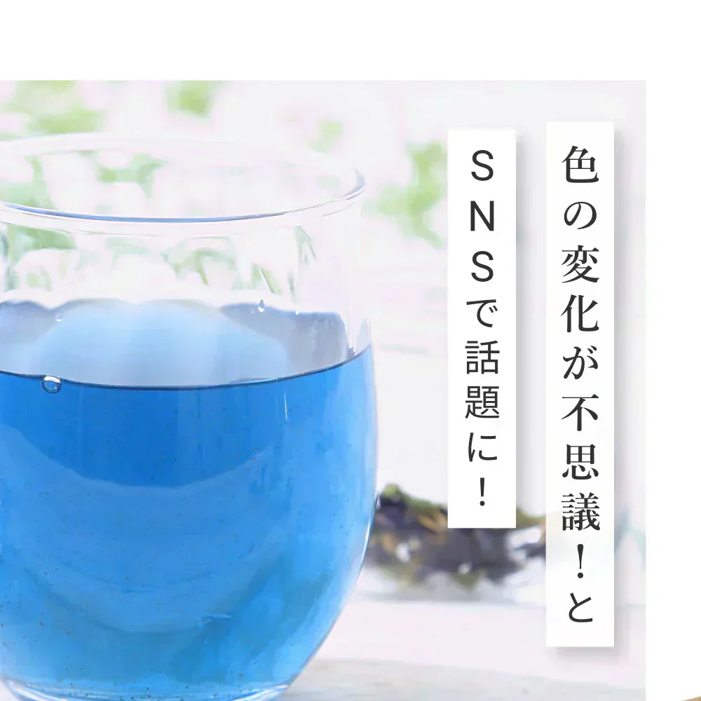 Kaorino オーガニック バタフライピー 完全無農薬茶葉使用 50g 賞味期限：2024年10月3日 カウシェ限定 | オーガライフ