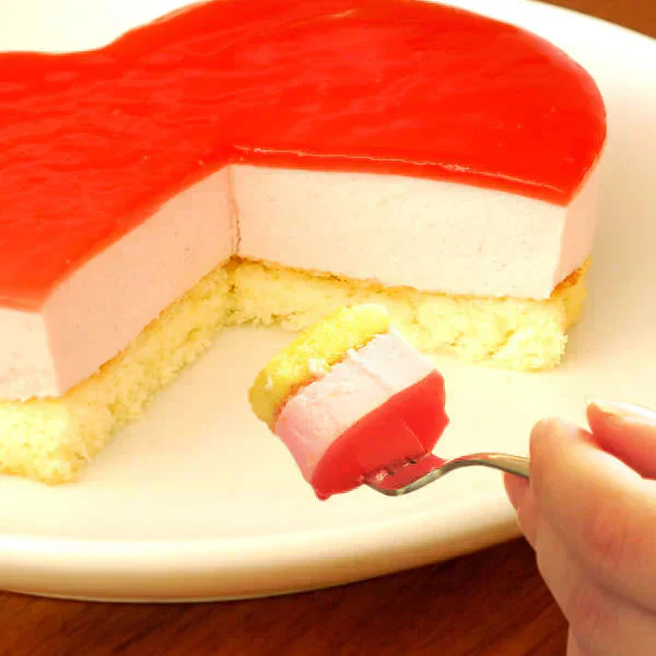 【Xmasケーキ】 ハートムース 【おいもや】 4号・2～3人用 クリスマスケーキ XM