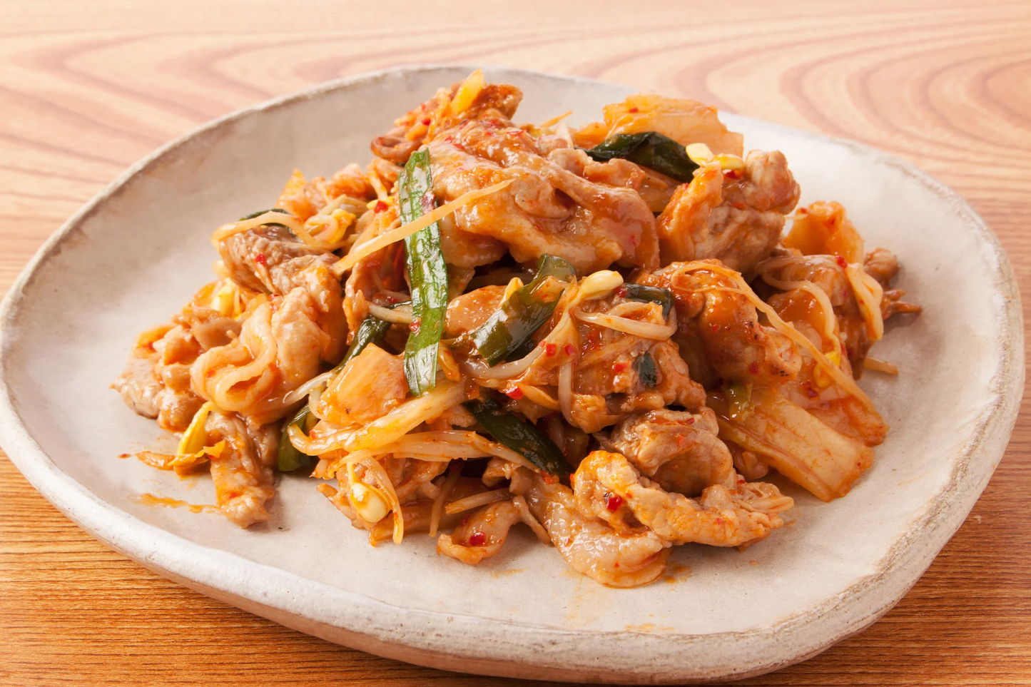 国産豚キムチ　2ｋｇセット（500ｇ×4ｐ）豚肉 ギフト 送料無料 国産　キムチ　業務用 冷凍 味付　まかない　お手軽 お取り寄せ お取り寄せグルメ 北海道と沖縄を除き 【送料無料】