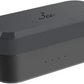 3ee Alpha 01 ワイヤレス イヤホン Bluetooth マイク付き (ダークグレー) M【エコ得】