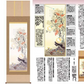 開運掛軸 【消災南天白雀図】 久我直哉筆 [ 収納箱 10年保証 品質保証付き 開運掛軸 厄除け 開運 国産 国内産 受注生産 床の間 和風 掛け軸 日本製 名画 縁起物 プレゼント 画寸 送料無料 ]