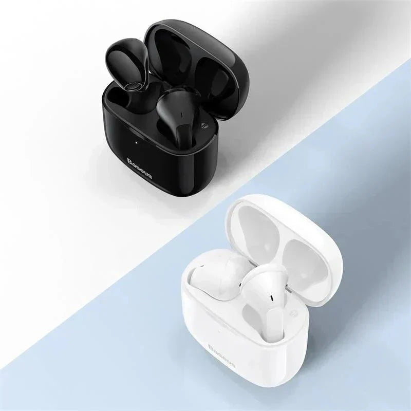即納商品 正規品 ワイヤレスイヤホン BASEUS Bluetooth 5.3 ブルートゥースイヤホン 耳掛け型 軽量 高音質 正規品 安心保証 簡単ペアリング 急速充電対応 IP64防水仕様 w050B(ブラック)