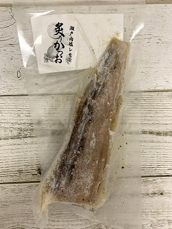 塩レモン炙り＆バジルオリーブ&素焼き（かつおたたき3種5本セット）