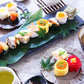 わさび葉寿しうめもり 贅沢紅白華手鞠寿し15個【送料込み】【お届け不可地域：北海道・沖縄・離島】