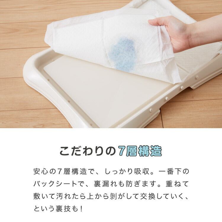 (スーパーワイド)ペットシーツ 厚型 レギュラー 400枚 ワイド 200枚 スーパーワイド 100枚 ウルトラワイド 50枚 ホワイト 白 大容量 超吸収 抗菌 消臭 トイレシート トイレシーツ ペットシート 愛玩動物介護士監修 犬【送料無料】
