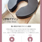 (ブラウン)クッション 産後 マタニティクッション 直径40cm 厚さ6cm U字 PUレザー 高反発 50D 痔 術後 高齢者 デスクワーク 痛み対策【送料無料】