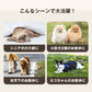 (ブラウン)折りたたみ ペットカート 4輪 多頭 小型犬 中型犬 キャリー バスケット ペットバギー ドッグカート カート ペット用 ペット 折り畳み コンパクト 軽量 犬 猫 おしゃれ