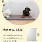 (透明ホワイト)ペットフェンス 半透明 透明 置くだけ 50×70cm ドア付き 防水仕様 滑り止め 組立簡単 コンパクト ジョイント式 ペットサークル ペットケージ ペットフェンス 柵 ドックケージ 犬 猫 ペット用品 屋内 広い 脱走防止 仕切り 【送料無料】