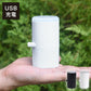 (ブラック)空気入れ 電動 プール 小型 軽量 充電式 USB充電 LEDライト付き ノズル付き シンプル おしゃれ エアーポンプ 電動エアーポンプ 電動ポンプ ミニポンプ ポンプ 空気ポンプ アウトドア キャンプ 浮き輪 ビーチボール レジャー 海