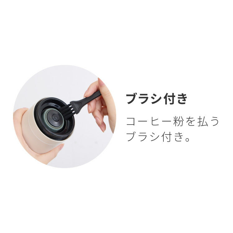 (ブラック)simplus 電動コーヒーミル コニカル式 コードレス セラミック刃 粒度調整 珈琲 持ち運び コーヒーグラインダー プロ仕様 豆挽き シンプラス SP-COM01【送料無料】