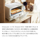 (ホワイト)simplusトースター 1000W 2枚焼き オーブントースター パン焼き トースト 切り餅 ピザ シンプル 一人暮らし 新生活 シンプラス SP-TT01 コンパクト かわいい おしゃれ 小型【送料無料】