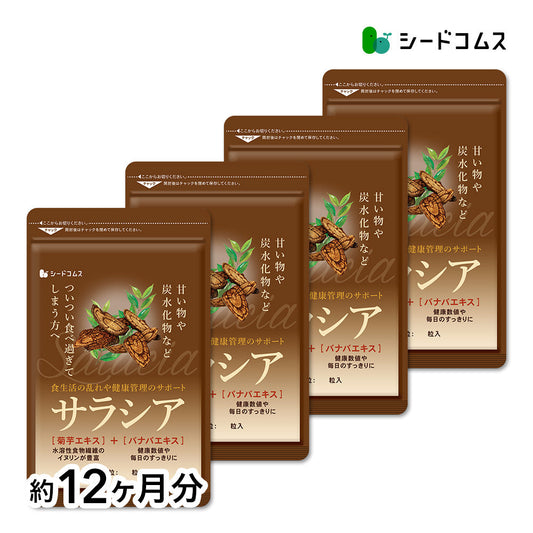 サラシア《約12ヶ月分》 送料無料 健康 サプリメント サプリ ダイエット サラシア  糖分 炭水化物【大容量】