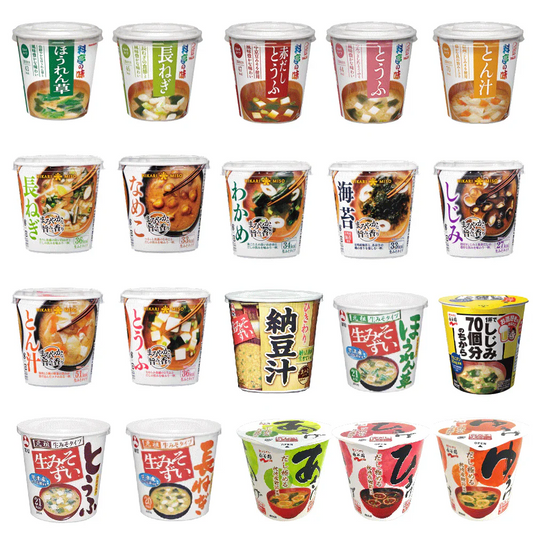【新発売】四大メーカー カップみそ汁 20個セット マルコメ ヒカリ味噌 永谷園 旭松食品