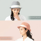【XL58.5-61cm-クラシックピンク】【商品名：ミックスペーパーソフトHAT】