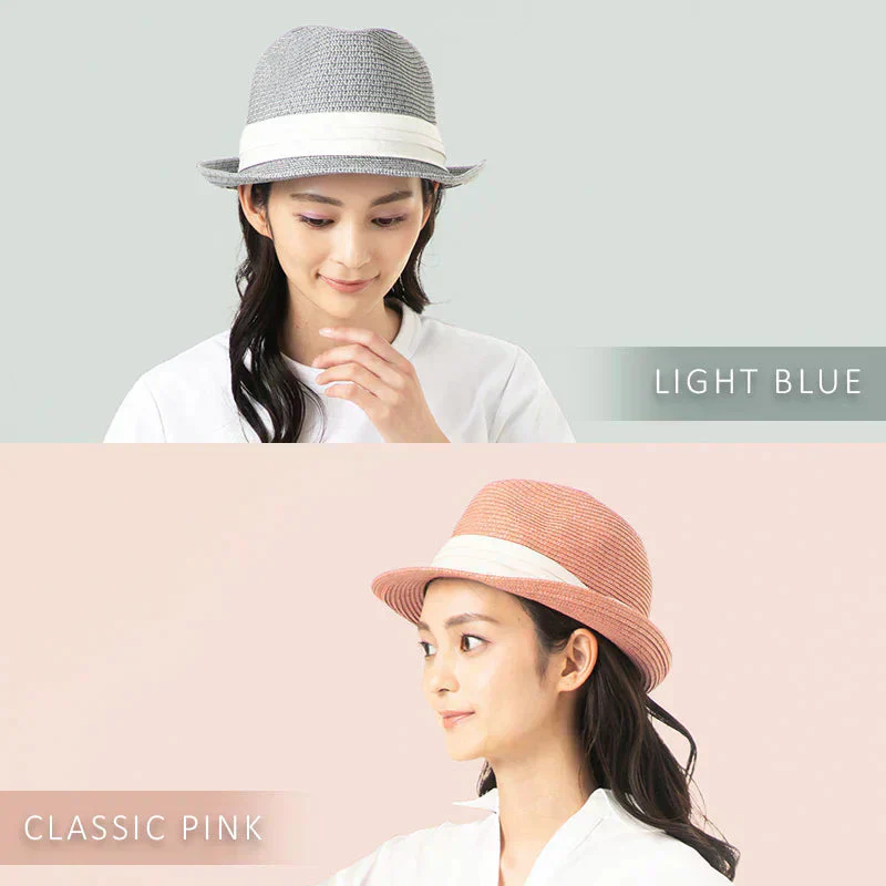 【XL58.5-61cm-クラシックピンク】【商品名：ミックスペーパーソフトHAT】