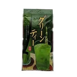 西尾の抹茶グリーンティー 180g袋入 - 牛乳で割れば甘くて美味しい抹茶ラテ