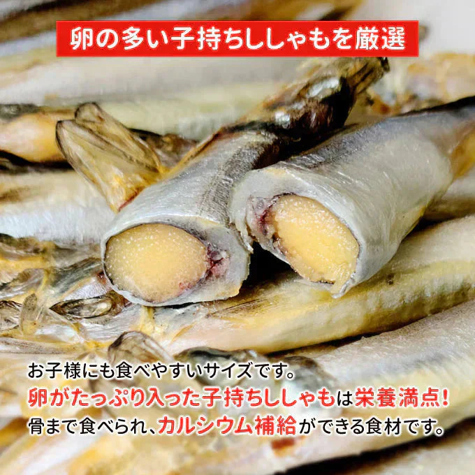 好評につき完売いたしました。子持ちししゃも 1kg（500g×2） 送料無料