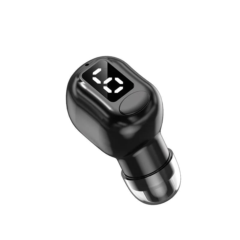 即納 Miniワイヤレスイヤホン Bluetooth イヤホン Bluetooth5.3 ブルートゥース イヤホン 自動ペアリング タッチ調整 s026A(ブラック)