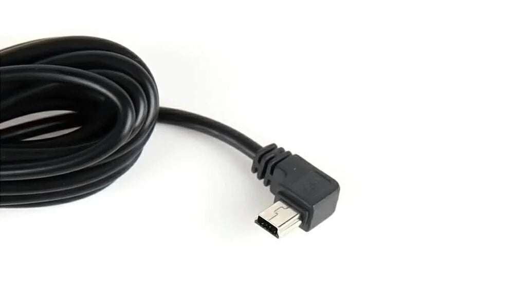 ドライブレコーダー 常時電源ケーブル MiniUSB ミニUSB端子 自動車 降圧ケーブル 3.5ｍ ドラレコ用電源ケーブル 8V 12V 24V対応 駐車監視用 3.5メートル 乗用車