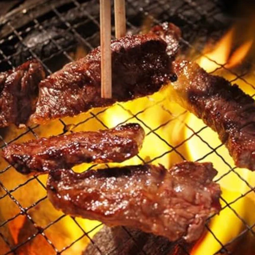 牛ハラミ（焼肉用にんにく醤油漬け）冷凍　1kg（500g×2パック）