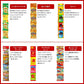 【 送料無料 】 ミニ スナック 4連 お菓子 17種 各1本 食べ比べ 詰め合わせ アソート セット