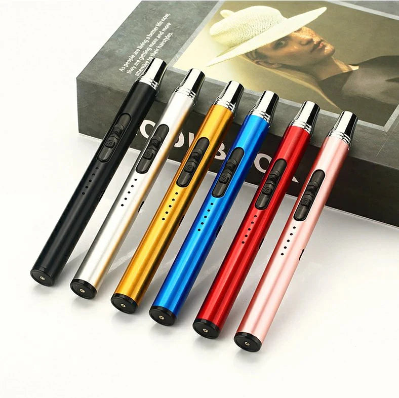 即納 プラズマ ライター 電子 電気 usb ライター 小型充電式 防風 軽量 薄型 無火炎 幅広い用途 誕生日 祝日 プレゼント アウトドアギフト s014f(ピンクゴールド)