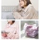 【Sサイズ】【グレージュ】着る毛布 ルームウェア S M Lサイズ 毛布 あったかグッズ ルームウェア 冬 もこもこ パジャマ レディース かわいい メンズ ロング ショート マタニティ ナイトウェア ブランケット 部屋着 おしゃれ 可愛い 秋冬