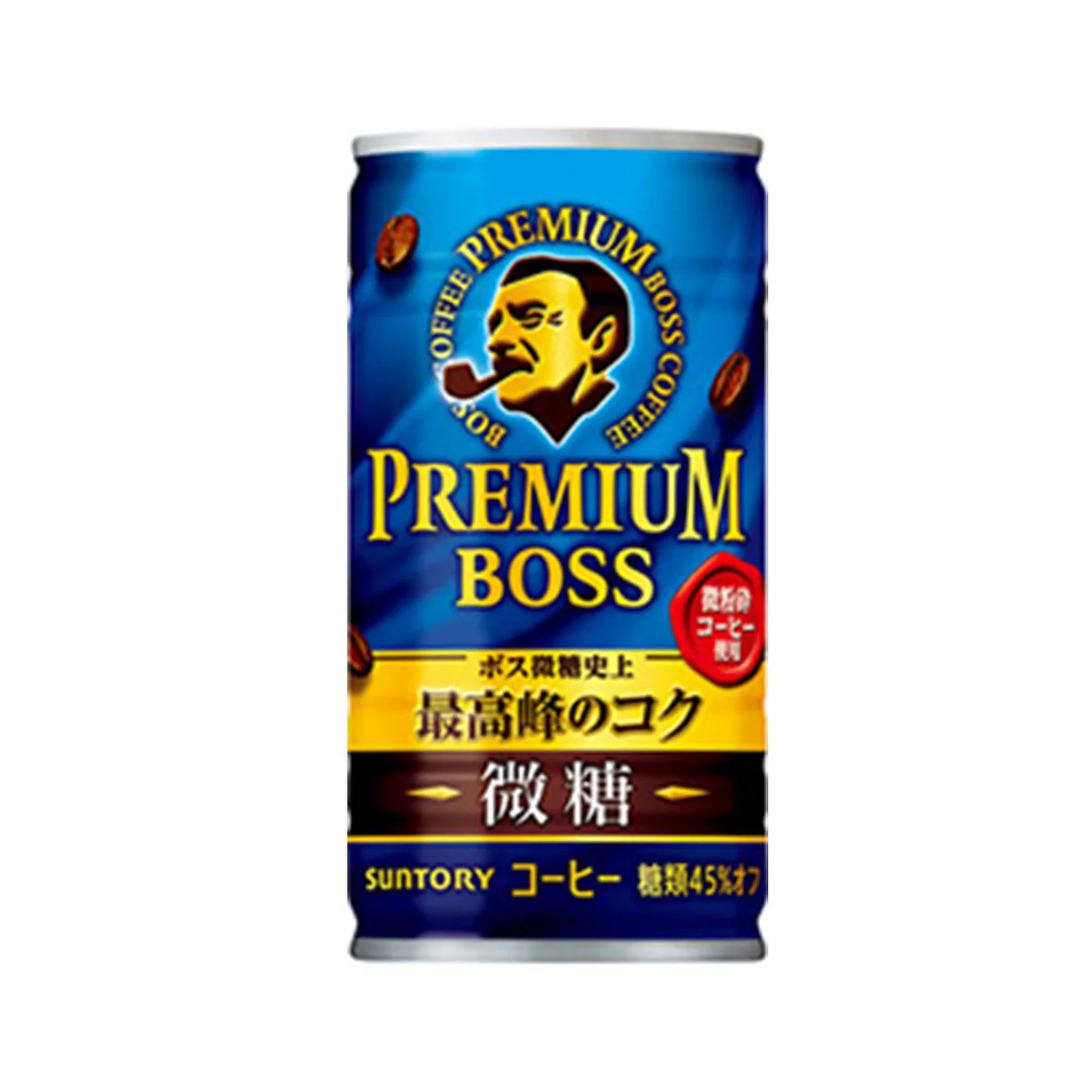 【送料無料】サントリー BOSS プレミアムボス微糖 185ml×2ケース