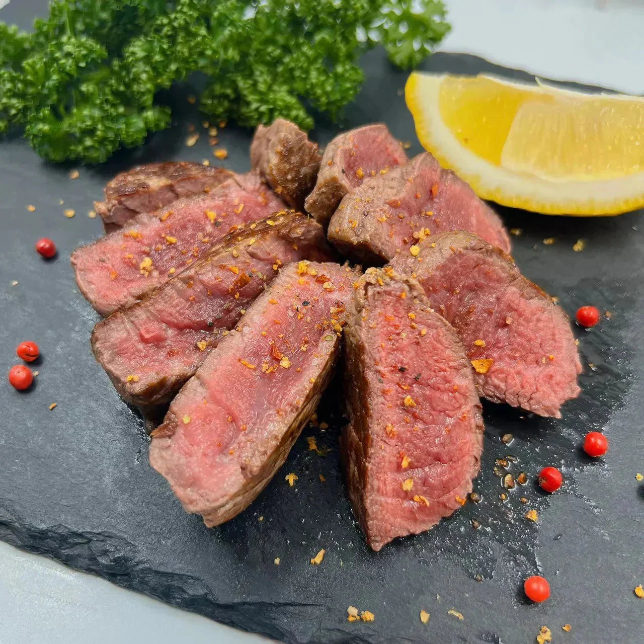 数量限定！【至高のステーキ】オーストラリア産牛ヒレステーキ (80g*8個セット)/冷凍クール便