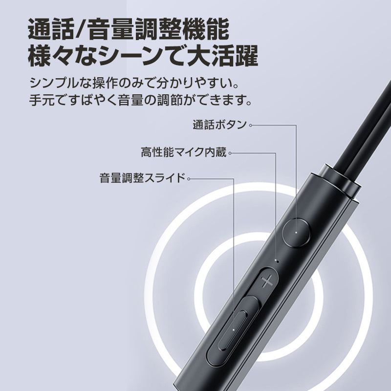 3.5mmデュアルプラグ インナーイヤー型 イヤホン マイク付 パソコン用 長さ3m 通話可能 高音質 イヤフォン 有線 ゲーム デスクトップPC テレワーク リモート会議
