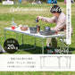 【60×180㎝】【限定：ダークウォルナット】アウトドア テーブル 折りたたみ テーブル レジャーテーブル ピクニックテーブル アウトドアテーブル 幅180cm 軽量 アルミ 折りたたみテーブル 高さ調節 お花見 キャンプ バーベキュー BBQ キャンプ用品