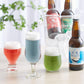 カラフルな3色の網走ビール飲み比べ