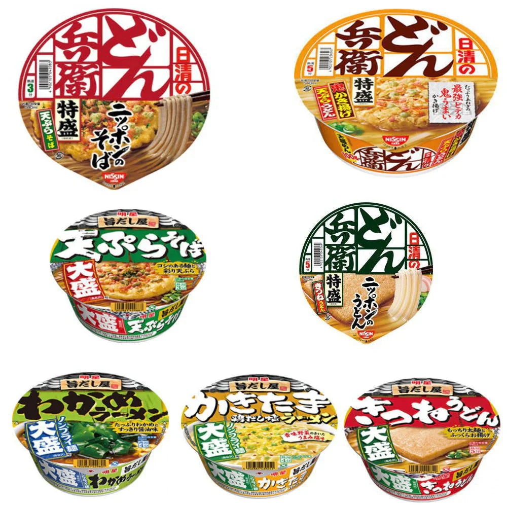 にぎわい広場  ガッツリ派の デカ盛り大盛りカップ麺特集 どん兵衛特盛 旨だし屋 12個セット 日清食品 明星食品