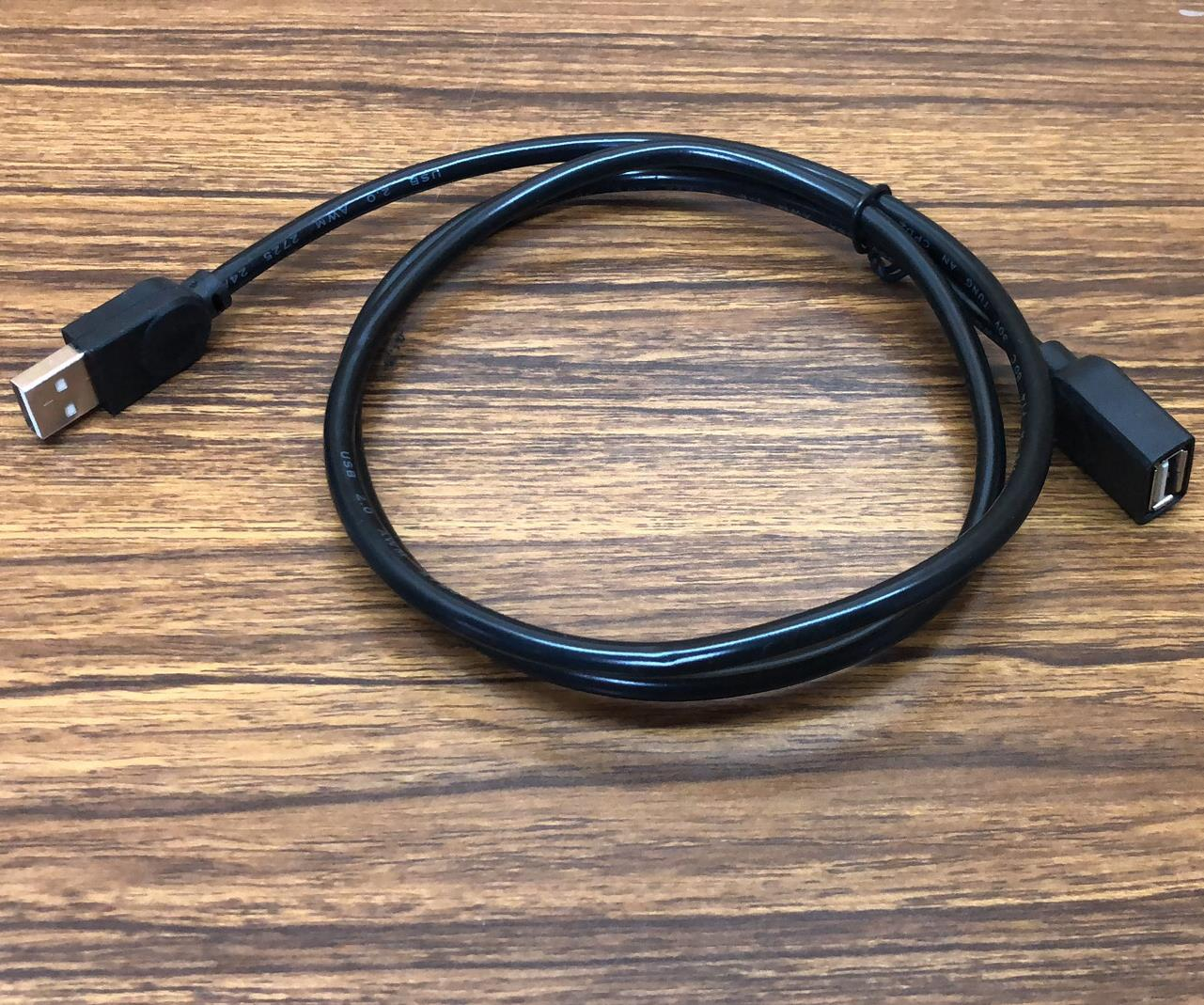 USB延長ケーブル 1.5m USB2.0 延長コード1.5メートル USBオスtoメス 充電 データ転送 パソコン テレビ USBハブ カードリーダー ディスクドライバー 対応