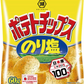 【送料無料】湖池屋 ポテトチップス のり塩 60g×12袋/1ケース【北海道・東北・四国・九州・沖縄県は必ず送料がかかります】