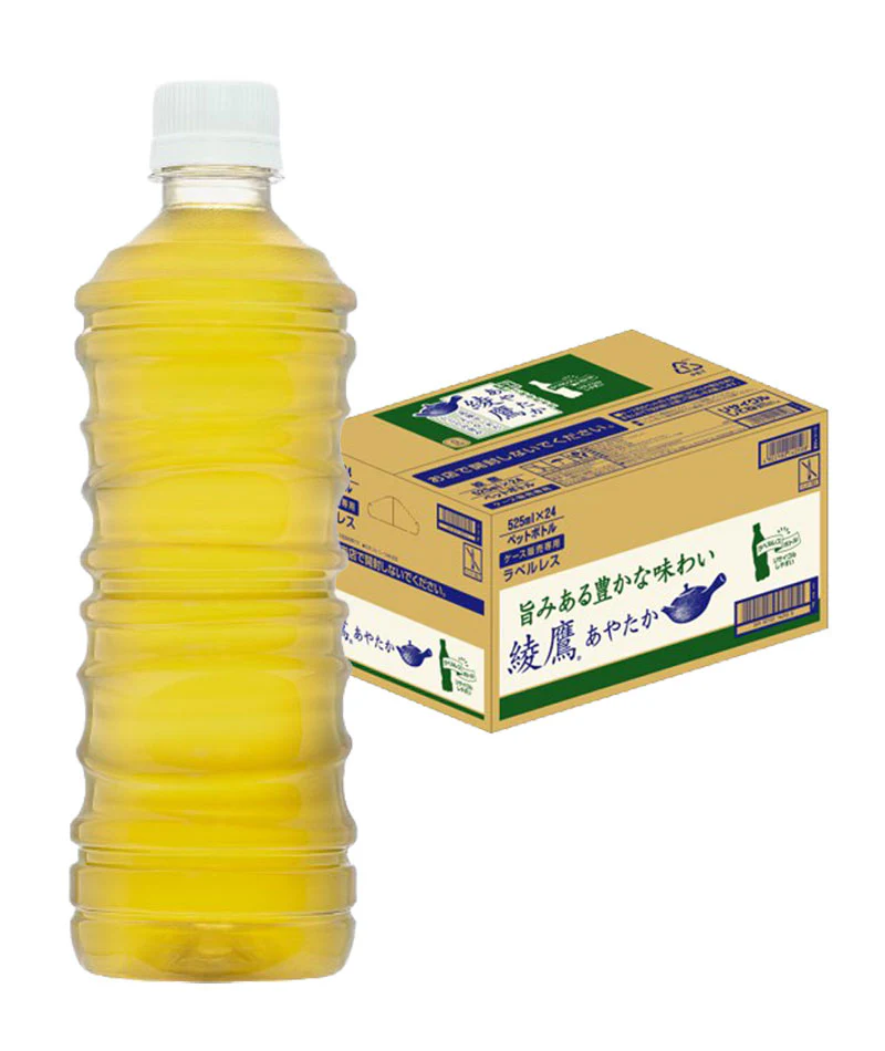 【送料無料】コカ・コーラ 綾鷹 ラベルレス PET 650ml×24本