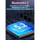 ワイヤレスイヤホン耳掛け型 bluetooth5.2 ワイヤレス インナーイヤー 瞬間接続 低遅延 高音質 s074C(ブルー)