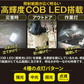 小型カラビナ付 LEDライト　1個【発送時期は商品説明参照】