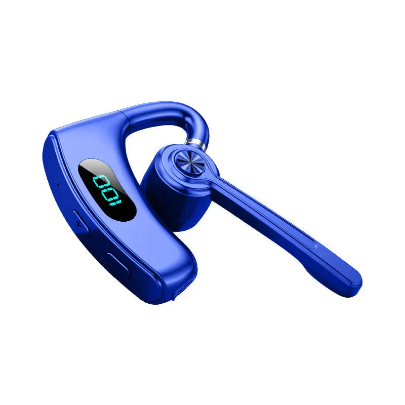 骨伝導イヤホン イヤホンヘッドホン  PSE認証 耳かけ式 Bluetooth5.4 HiFi高音質 長時間航続 Type-C充電 IPX5防水 防滴防汗 三色選択可能 大容量バッテリー LED残電表示 270度回転可能 s100C(ブルー)